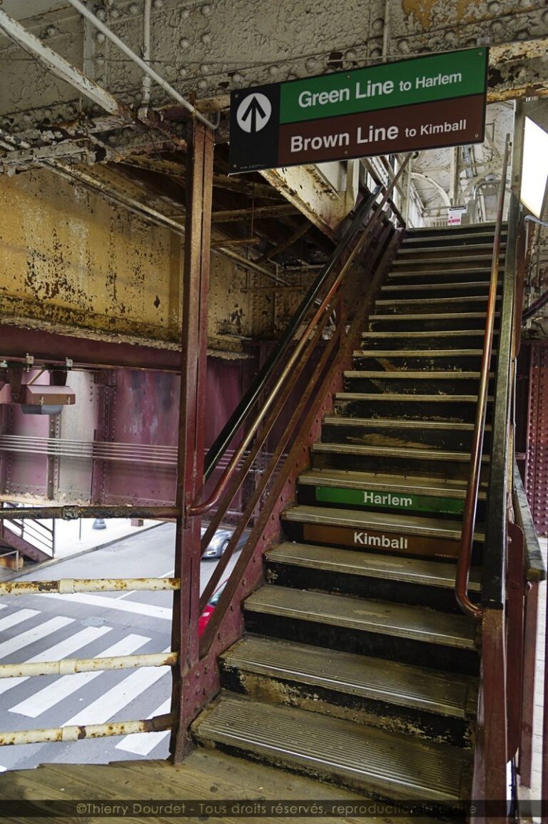 192 - GREEN LINE TO HARLEM - USA - Chicago