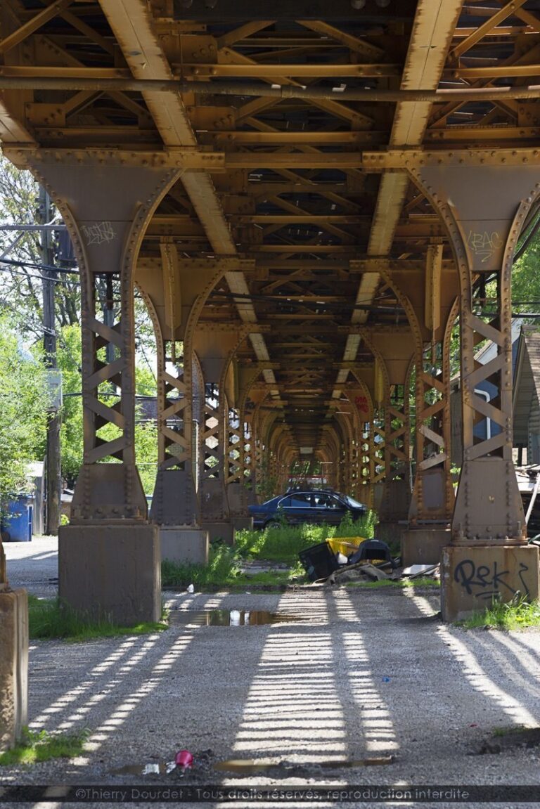 214 - UNDER SUBWAY - USA - Chicago