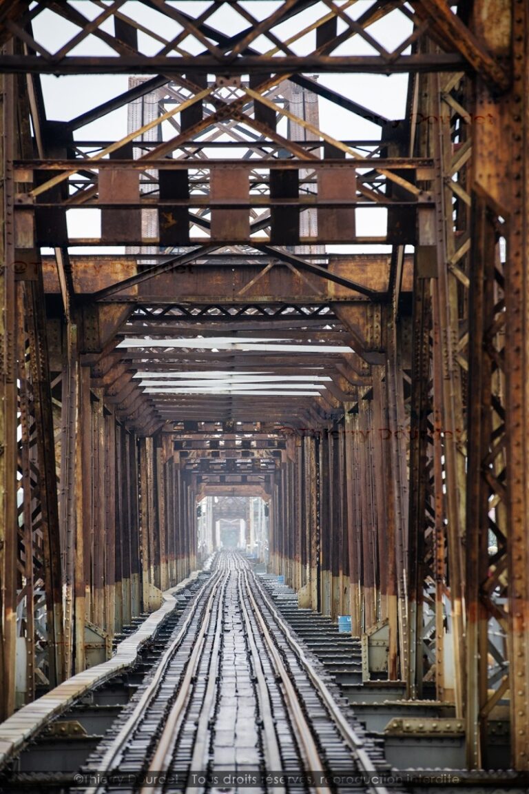 364 - PONT FERROVIERE D'AVANT - VIETNAM - Hanoi