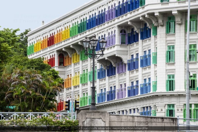 413 - SHUTTERS COLORES - SINGAPOUR - Singapour - août 2022