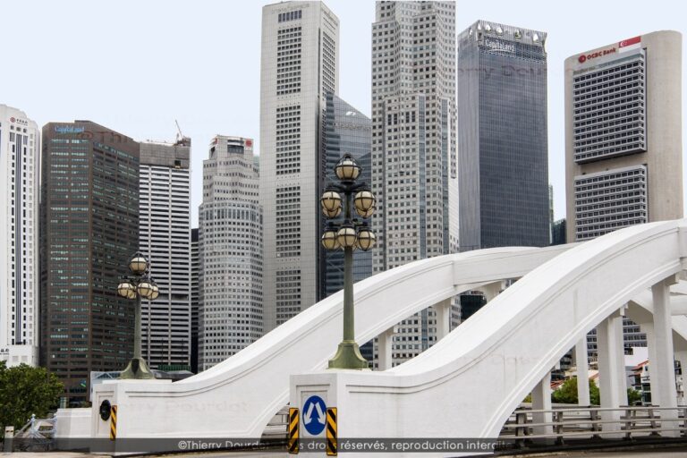 414 - PONT SUR MARINA BAIE - SINGAPOUR - Singapour - août 2022
